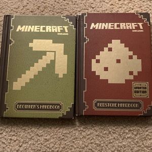 Minecraft Beginner’s and Redstone handbooks.
